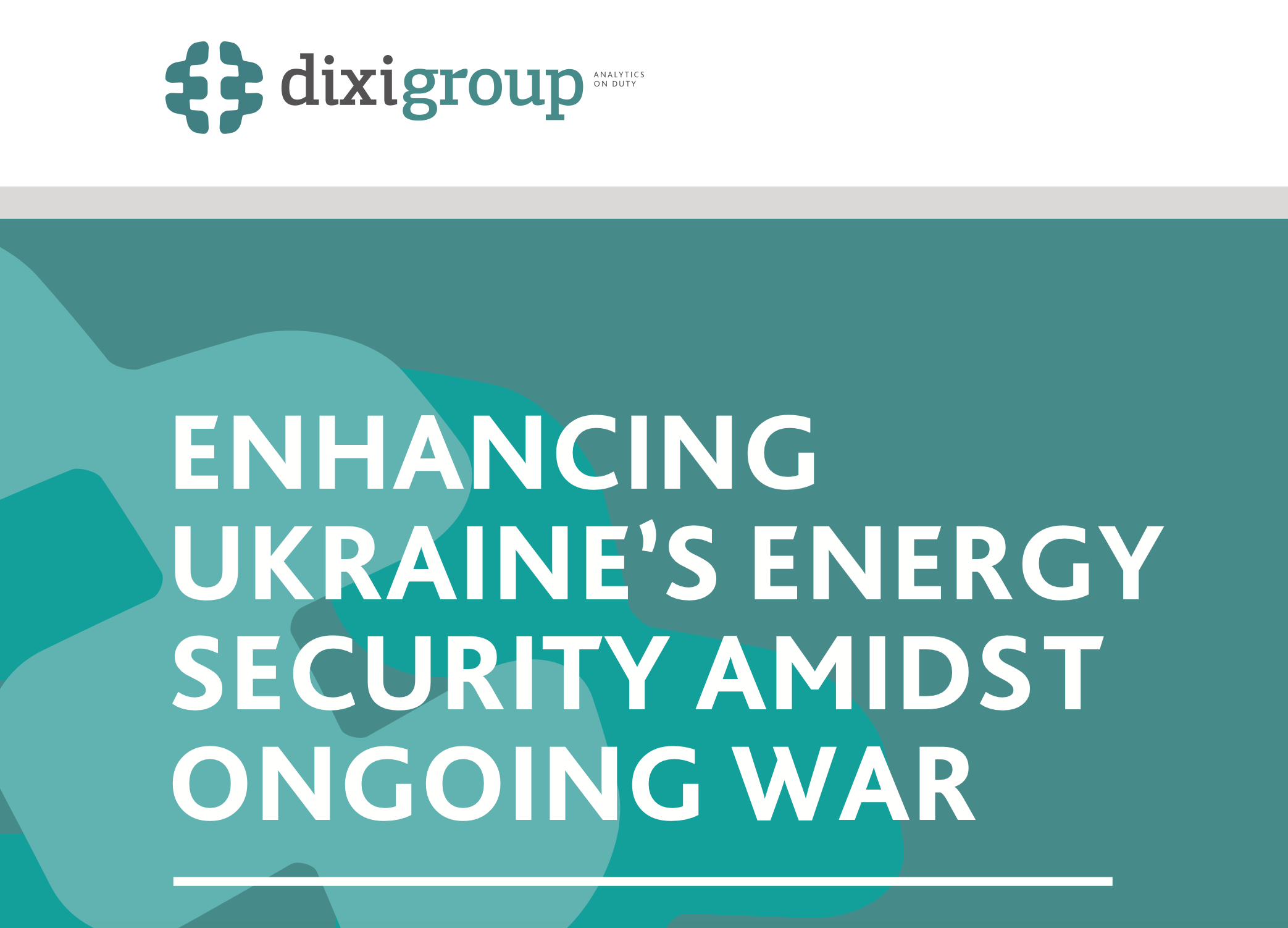 Enhancing Ukraine’s Energy Security amidst ongoing war